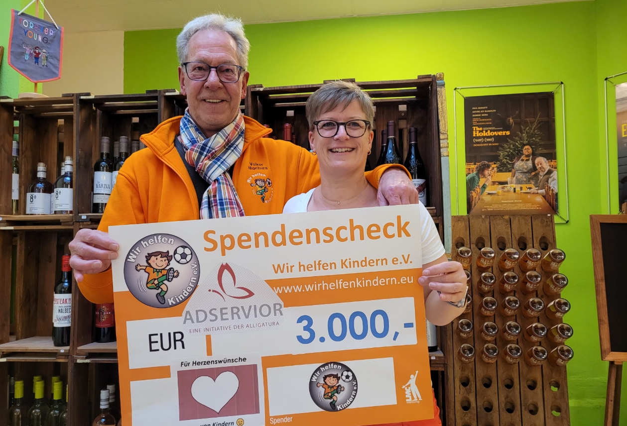 Förderung von Wir helfen Kindern e.V.