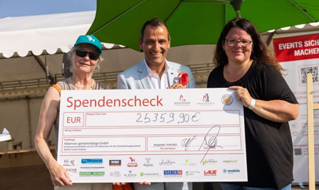 Golfturnier „Sweat for Charity“ ein voller Erfolg